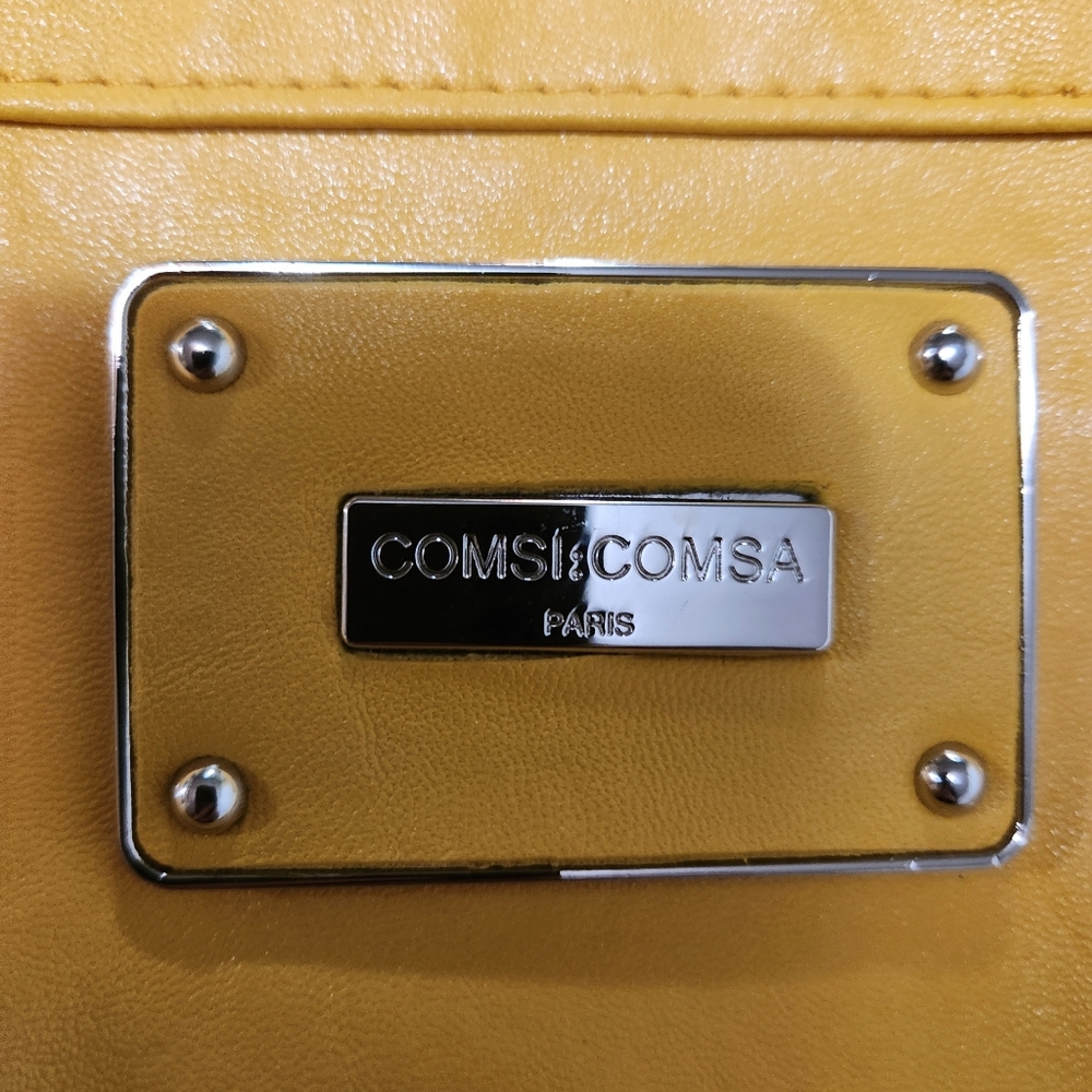 Yellow Comsi Comsa Cross Body Bag - Picture 4 of 11